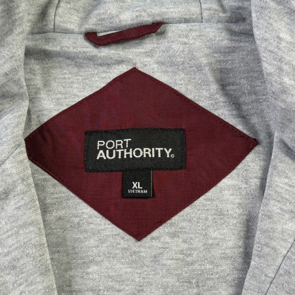 NWT Amazon AWS AMER PSA Windbreaker Hooded Full Zip Jacket Maroon Mens Size XL - Picture 3 of 11